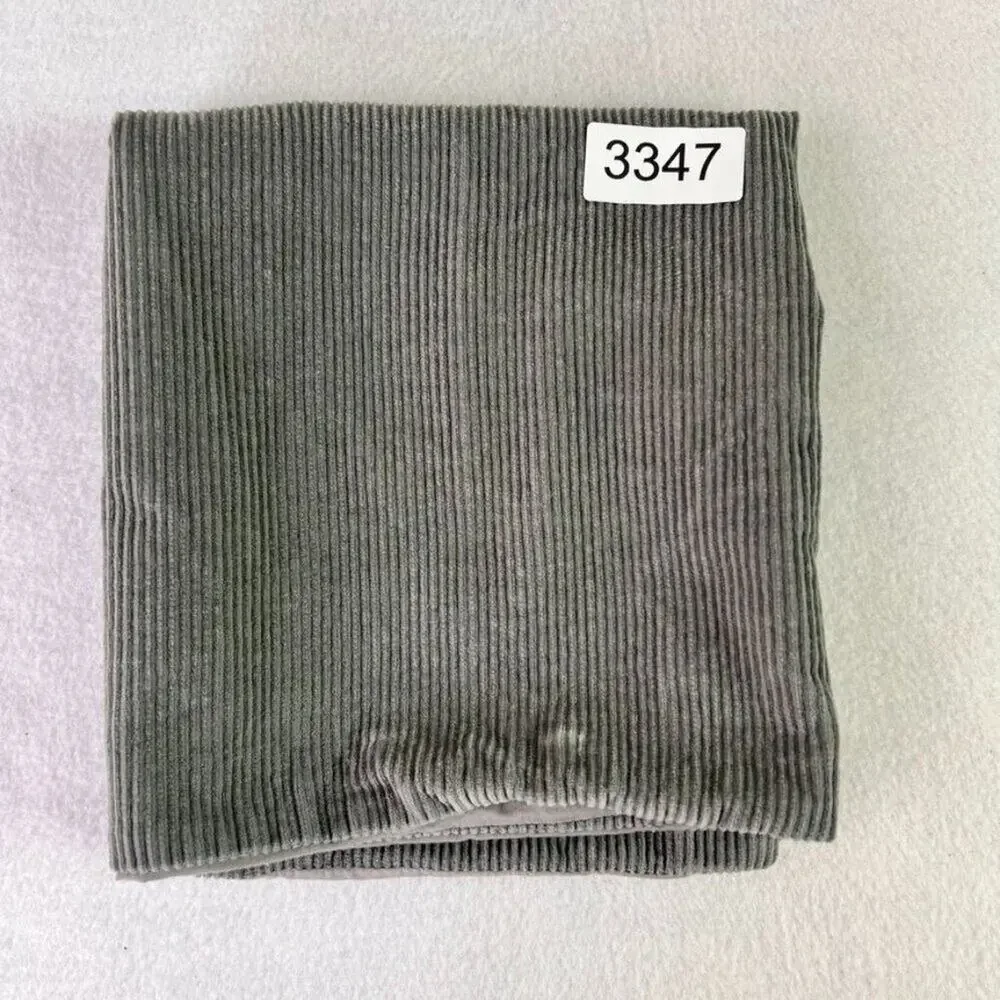 Pottery Barn PB Teen Standard Pillow Sham Corduroy Gray 3347